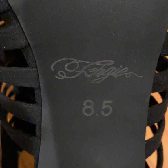 Fergie Tilde Black Heel Sandal, 8,5 - Picture 8 of 10